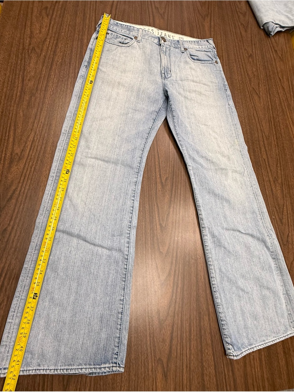 Guess “Cliff” Light Wash Bootcut Men’s Jeans Size 34 Y2K - Picture 6 of 16